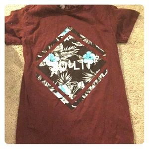 2 Monkeys Maroon Shirt “So lit”